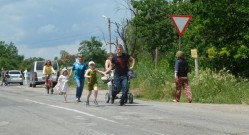 Луганск бегут мирные жители
